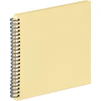 Walther design Walther Fun Creme 30x30cm Spiraal Fotoalbum Sa-310-h Inplakalbum