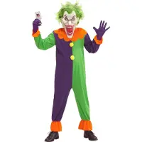 Finidi Monster & Griezel Kostuum | Evil Joker Jose | Man | Medium | Carnaval kostuum | Verkleedkleding