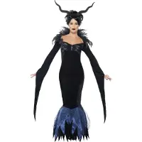 Vegaoo Raaf kostuum voor vrouwen Halloween - Verkleedkleding - Small