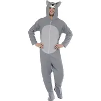 Smiffys Wolvenpak | Wolf kostuum verkleedkleding heren maat L-XL (54-56)