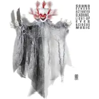 Widmann Animatie Killer Clown met licht en geluid