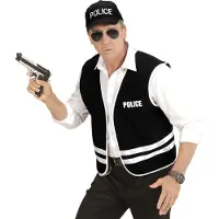 Finidi Ruig Fbi vest met mooie pet