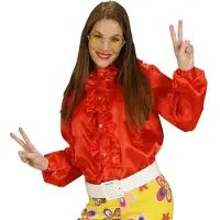 Widmann Rode blouse met franjes voor vrouwen