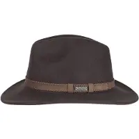 Hatland Parsons - Vilten hoed - Donker bruin - Assorti - L