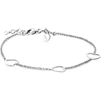 Zinzi zilveren armband hart 17-20cm ZIA1188