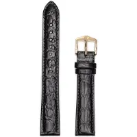 Hirsch Strap Crocograin M 12302850-1-16 (Bandbreedte: 16 mm)