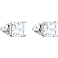 Swarovski Oorbellen 'Stilla' zilver / transparant