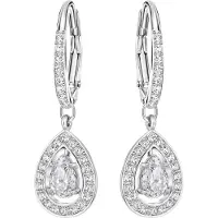 Swarovski 5197458 Oorbellen Attract zilverkleurig