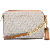 Michael Kors Schoudertas 'Jet Set' beige