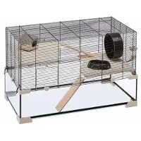 Ferplast Knaagdierenkooi Karat 100 - Dierenverblijf - 98.5x50.5x61.5 cm