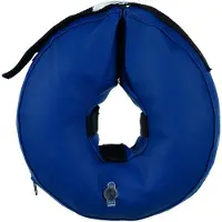 Trixie - Beschermkraag - Opblaasbaar - Blauw - 45-57X11 cm
