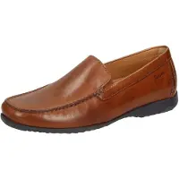 Sioux Mocassins 'Slipper Herren 36621 Echtleder in braun' bruin