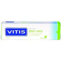 Vitis - Vits Aloë Vera Tandpasta Smaak Munt Appel 125ml