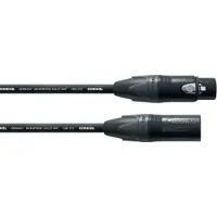 Cordial CPM FM Select - Microfoonkabel - XLR Female naar XLR Male - 3 Meter - Zwart - Neutrik Connectoren - OFC