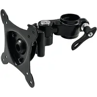 Omnitronic BIB-1 Schermadapter voor luidsprekerstatief (1 stuk, Wandmontage, Draaibaar, Kantelbaar), Luidsprekerstandaard + wandmontage