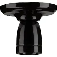 Bailey Lamphouder E27 | Ø 10.5 cm | Rond | Zwart