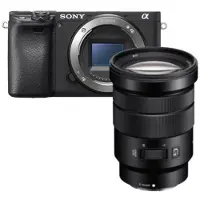 Sony A6400 zwart + SEL 18-105mm F/4.0 G OSS Powerzoom E-Mount
