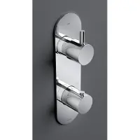 Hotbath Buddy/Laddy Inbouw Douche Thermostaat Verticaal Chroom B051