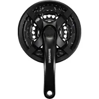 Shimano Crankstel 7/8-Speed | TY501 | 42-34-24T | 175mm | Zw