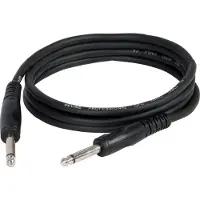 Devine JACM/10 signaalkabel 6.3 mm TS mono jack-jack kabel 10 meter