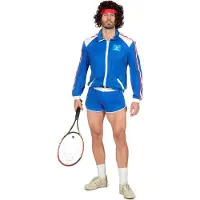 Coppens Tennis 80's - 100% Polyester - Retro kleding | Maat 58 |