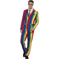 Smiffy Regenboog pak man