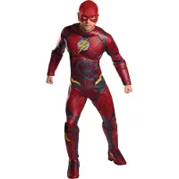 Rubies Deluxe Justice League Flash kostuum voor volwassenen
