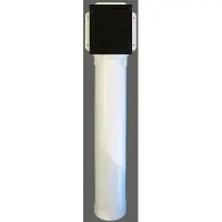 Etsero Roll-up closetrollen dispenser 13.7x77x13.5cm v. maximaal 6 rollen zwart