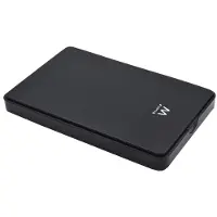 Ewent Eminent USB2.0 externe behuizing 2.5' SATA screwless black