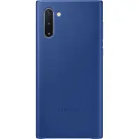Samsung lederen cover - blauw - N970 Galaxy Note 10