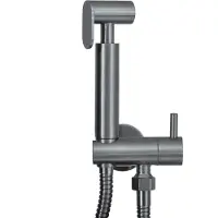 Mueller Round bidet-handdoucheset RVS