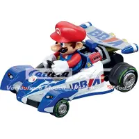Carrera Mario Kart: RC Mario kart blauw/rood 1:18