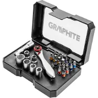 Graphite - Schroefbit Set - 26-delig - PH/PZ/SL/HEX/TX