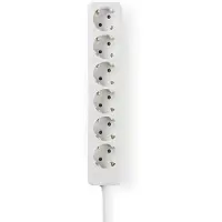 Nedis Stekkerdoos met randaarde, 16 A, 6-wegs, 3m