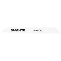 Graphite Saw blade for piercing 225 x 20 x 0.9 mm 18TPI 5pcs. 57H953