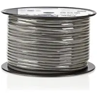 Nedis Speaker-Kabel | 2x 1.5 mm² | 100 m | Donkergrijs | 1 stuks - COTR15030GY100