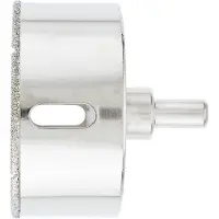 Graphite Diamantboorkop voor steengoed, 67 mm