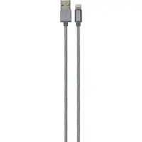 Grixx laadkabel USB-A naar Lightning 1 m MFi laden en data space grey
