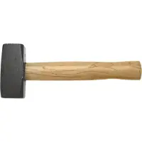 Top Tools Werkzeuge Ziegelhammer mit Holzstiel 1kg (02A010)