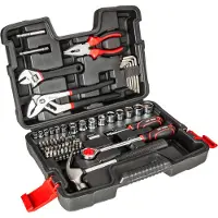 Top Tools Gereedschapset, 1/4", 1/2", 81-delig.
