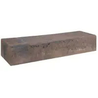 Gardenlux 3 stuks! Betonbiels bruin 12x20x60 cm
