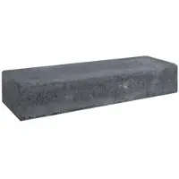Gardenlux 3 stuks! Betonbiels zwart 12x20x60 cm
