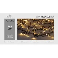 Coen Bakker 1,6-1,9m treecluster 10m/768led warm wit Anna's collection