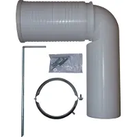 Laufen variable afvoerbocht kleine sprong 70-220 mm