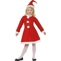Smiffy Kerstjurkje + muts meisje budget
