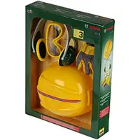 Klein Toys - Bosch mini speelgoed accessories Set, met helm, bril, handschoenen en oorbeschermers -