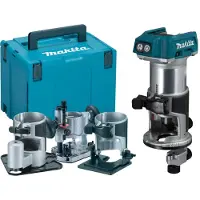 Makita DRT50ZJX3 Accu Freesmachine 18v Li-ion | zonder accu's en lader in M-box