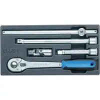 Gedore 1500 ES-1993 T 6626740 Accessoires voor dopsleutels 12.5 mm 1/2 inch Aandrijving 1/2 (12,5 mm) 310 mm 1 stuk(s)