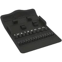 Wera Vouwetui voor Kraftform Micro-sets met hoogstens 12 delen, leeg, 235 x 115 mm - 1 stuk(s) - 05136467001