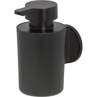 Tiger Tune Zeepdispenser 180ml Zwart Metaal Geborsteld / Zwart